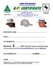 Funnel Web Headwear Gift Certificate